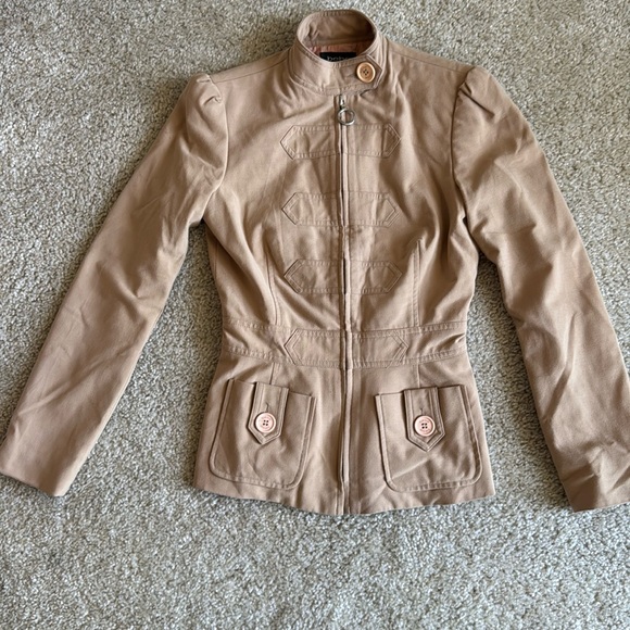 Bebe Tan Jacket - Picture 1 of 5